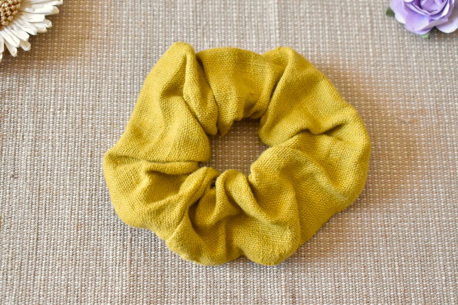 chouchou lin jaune