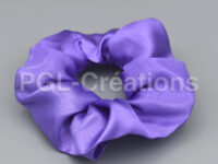 chouchou satin violet