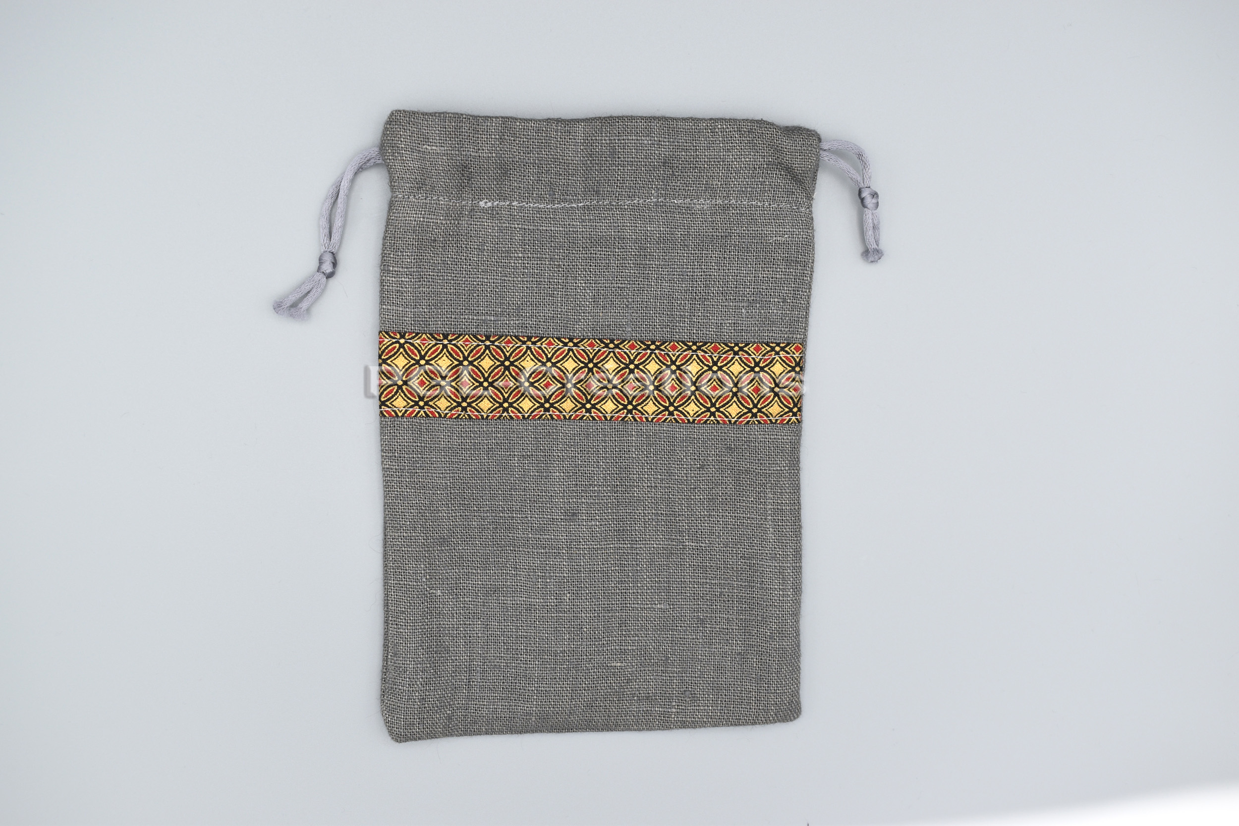 Cravate & Pochette - Or à motifs – Image 2