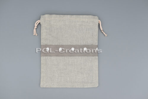 Sac NP Taupe Pois Blancs