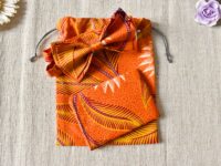 noeud papillon wax orange
