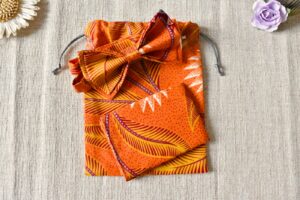 noeud papillon wax orange