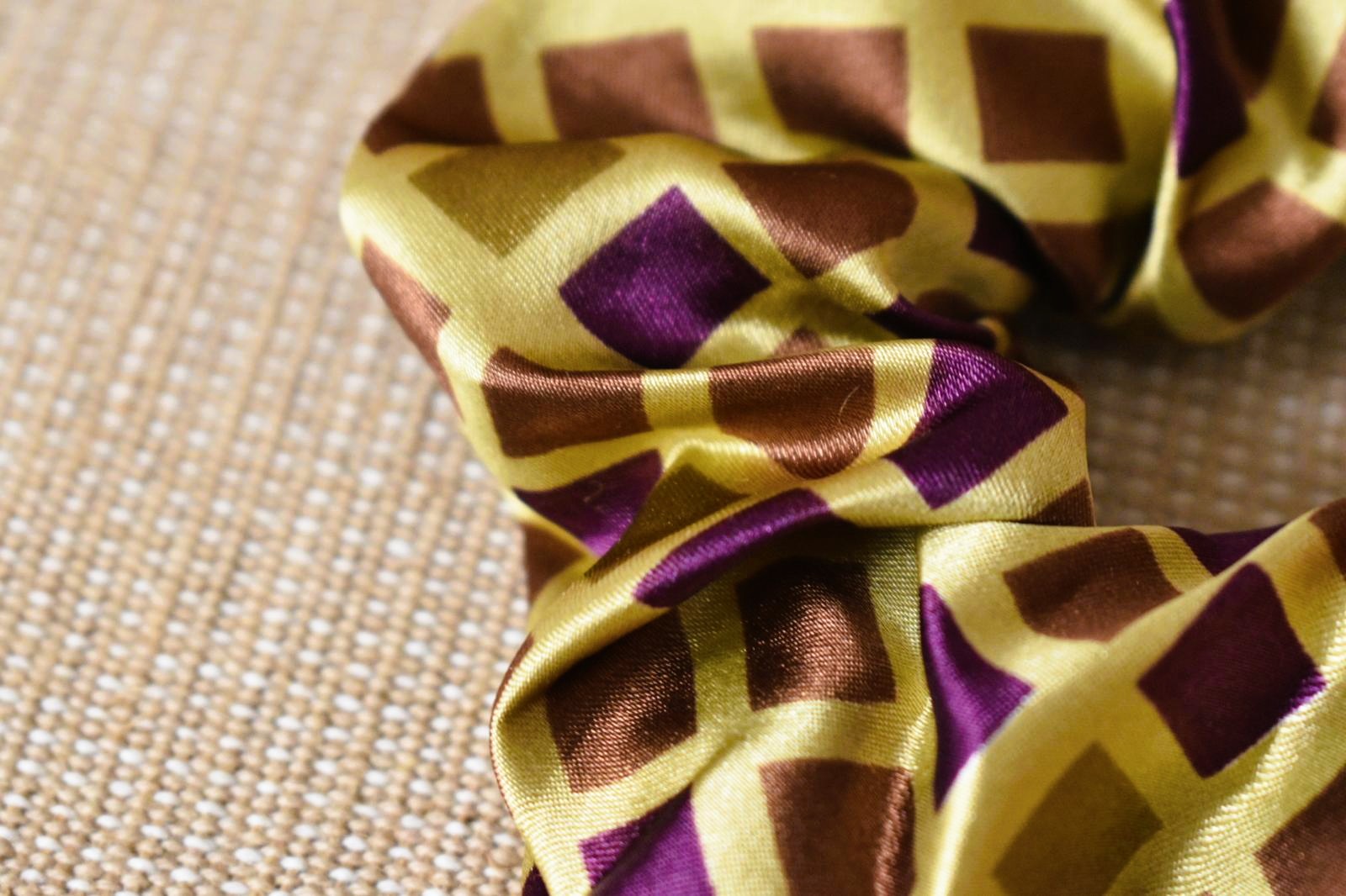 Chouchou - Satin Géométrique – Image 3