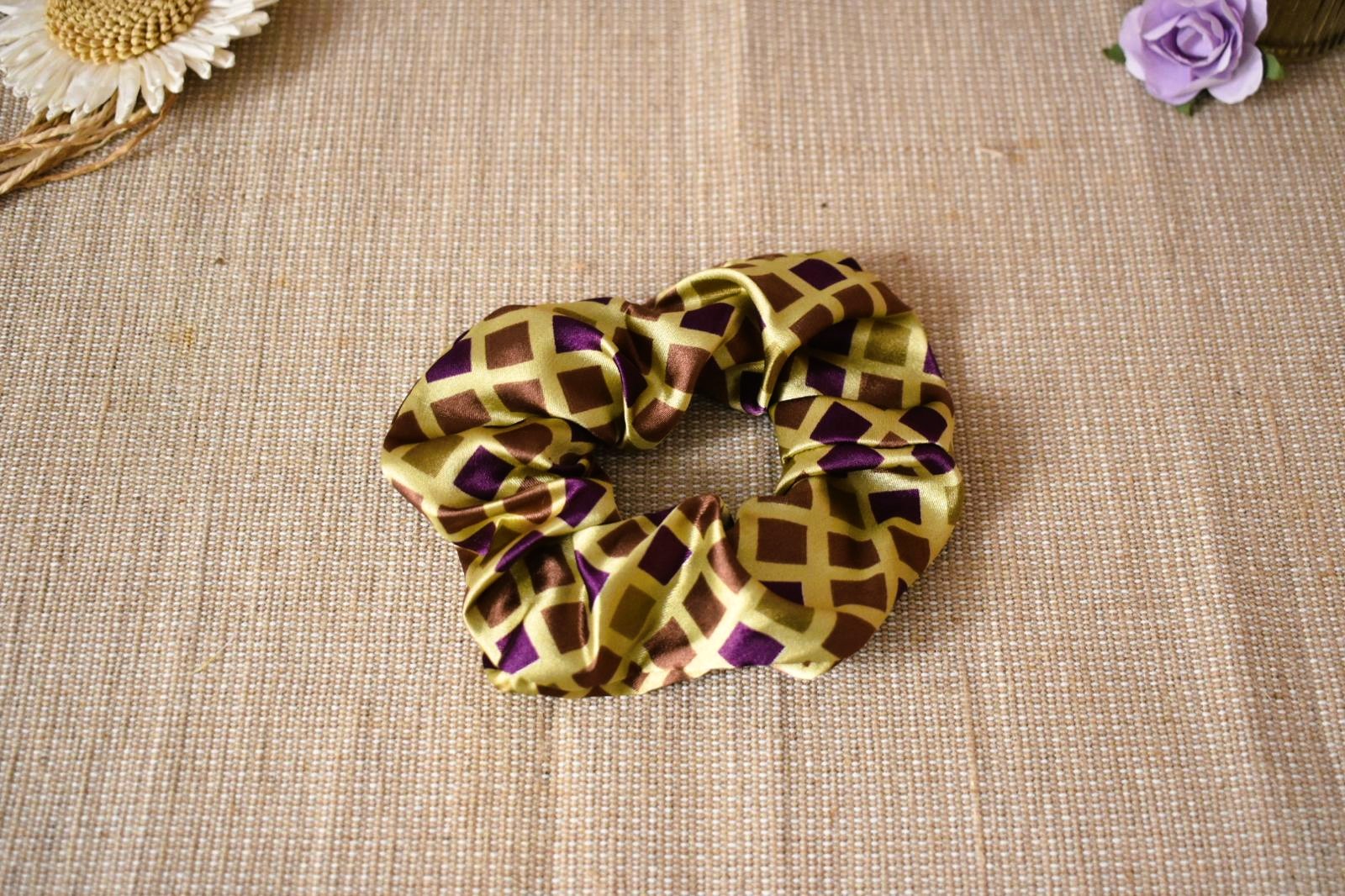 Chouchou - Satin Géométrique – Image 2