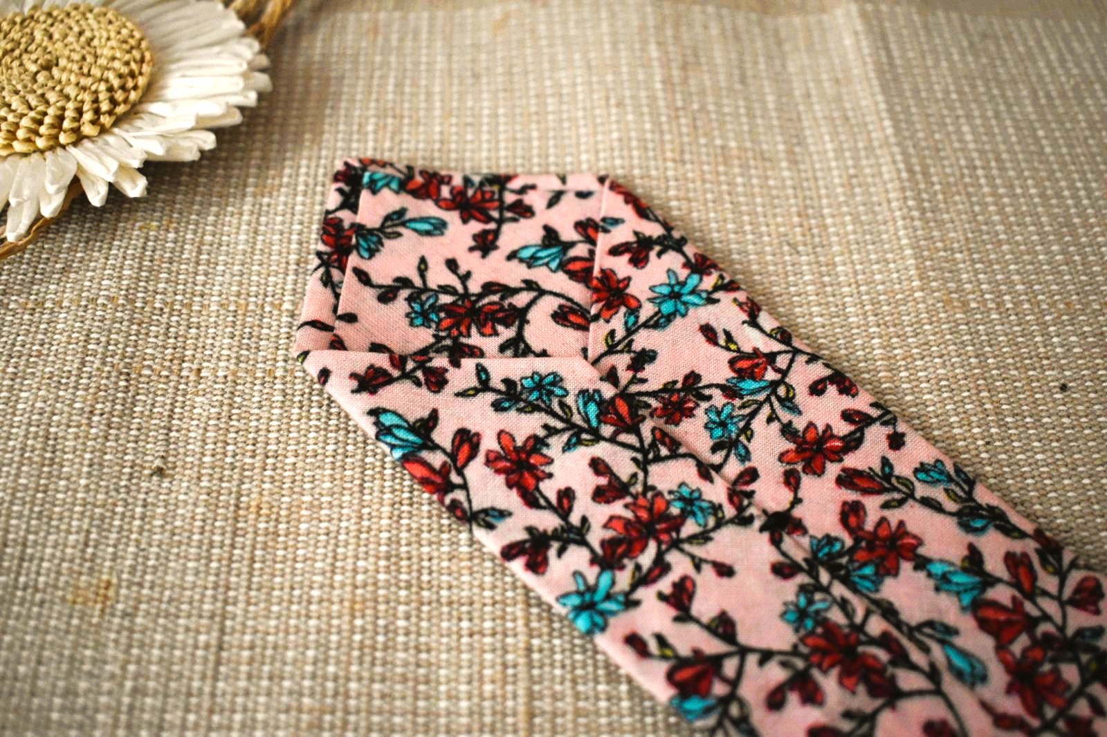 Cravate & Pochette - Rose Printemps – Image 4