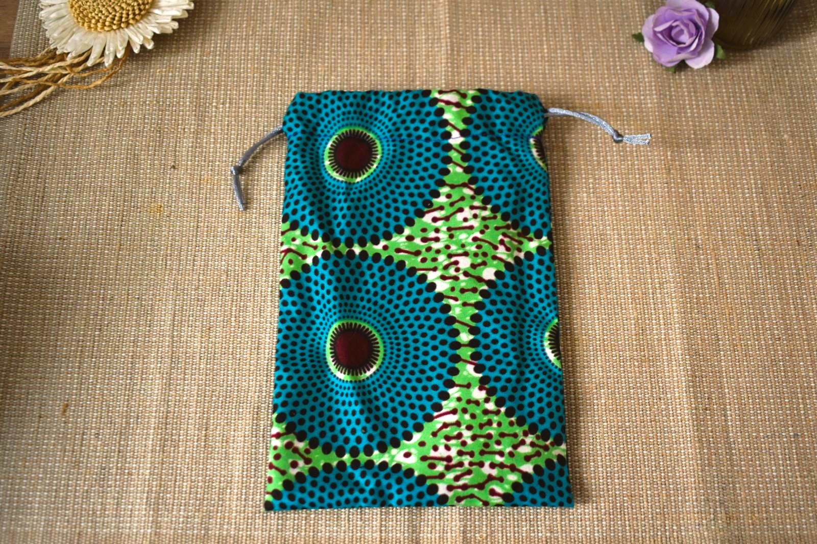 Cravate & Pochette - Wax Turquoise – Image 5